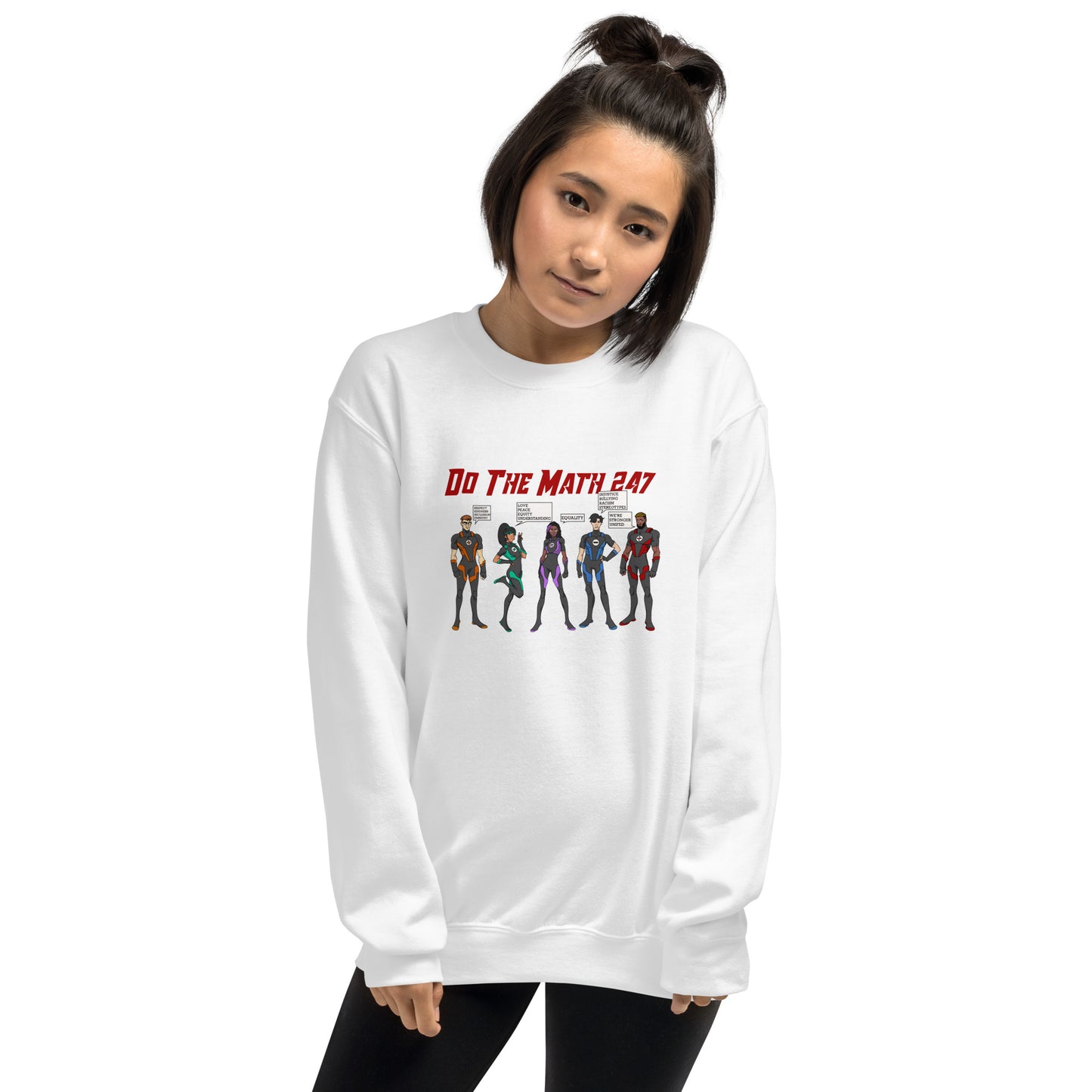 Superheroes Unisex Sweatshirt
