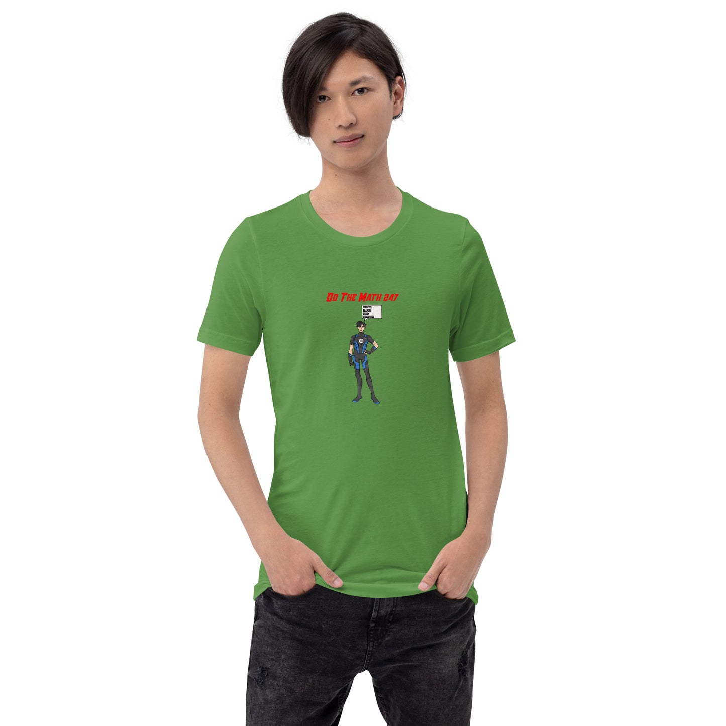 Superhero "Subtraction" Unisex t-shirt