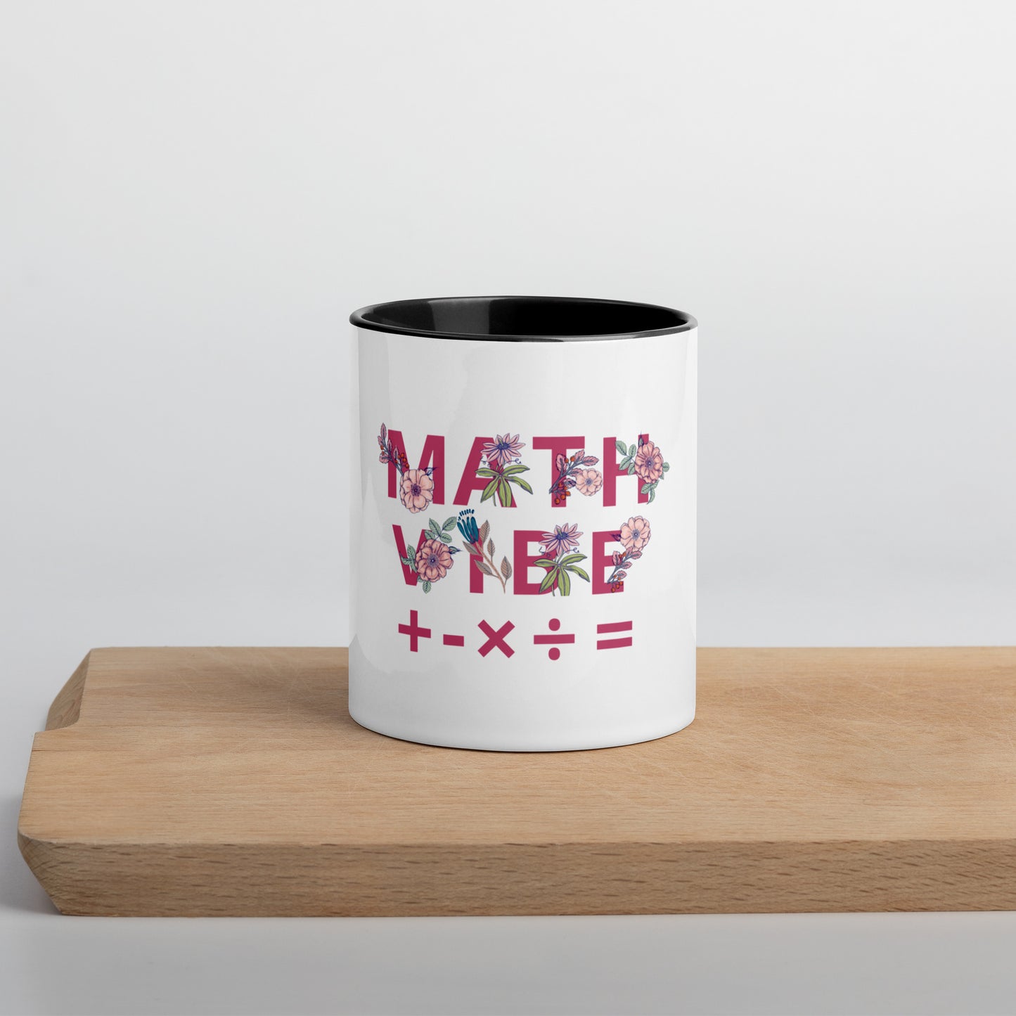 Math Vibe Mug with Color Inside