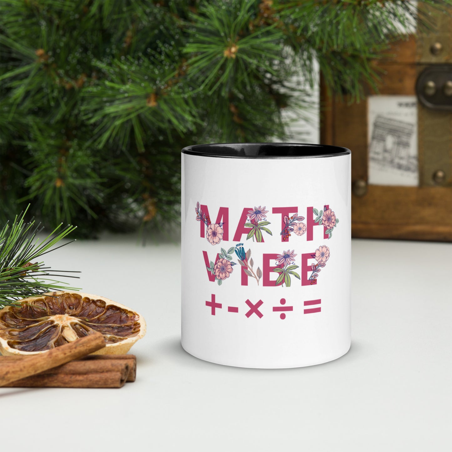 Math Vibe Mug with Color Inside