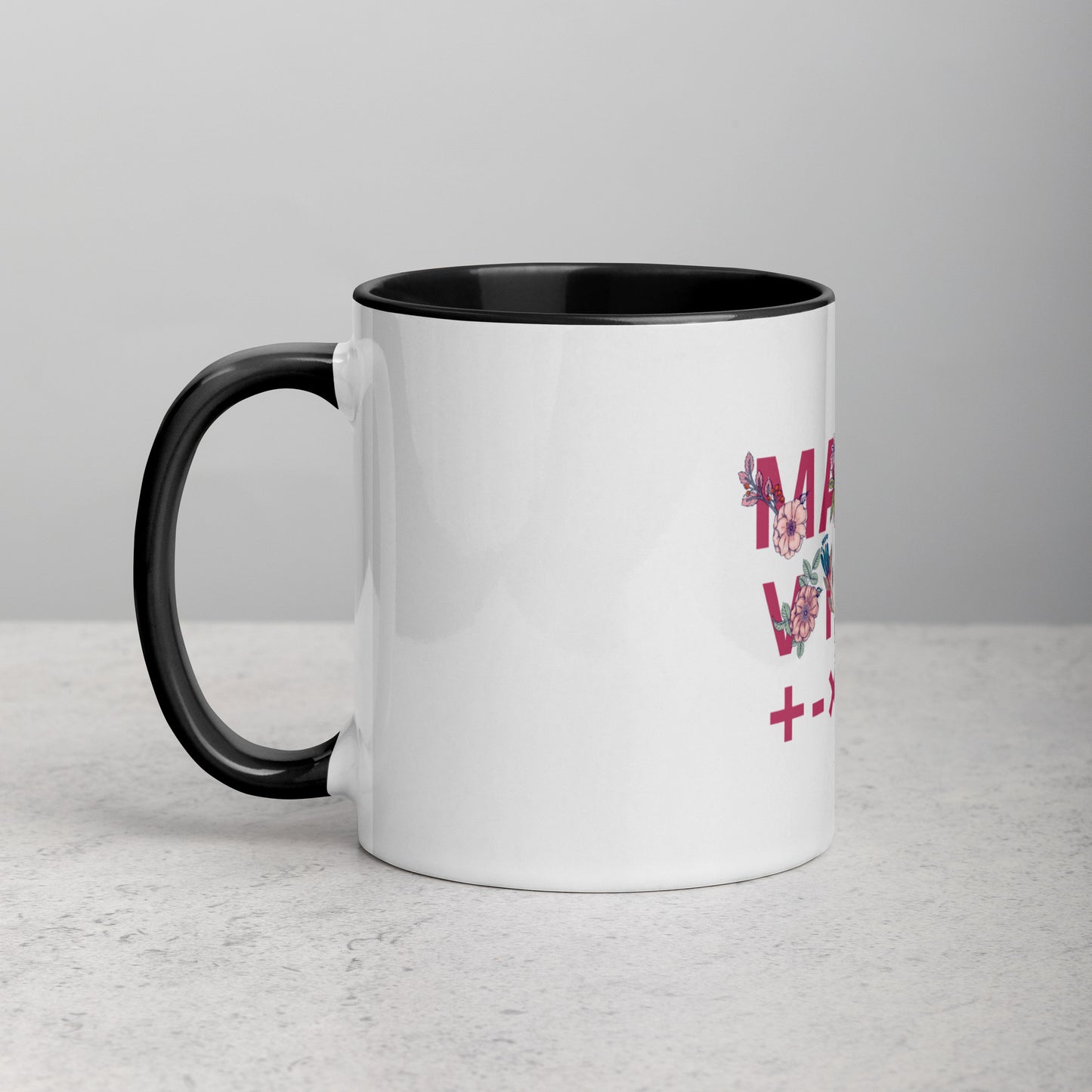 Math Vibe Mug with Color Inside