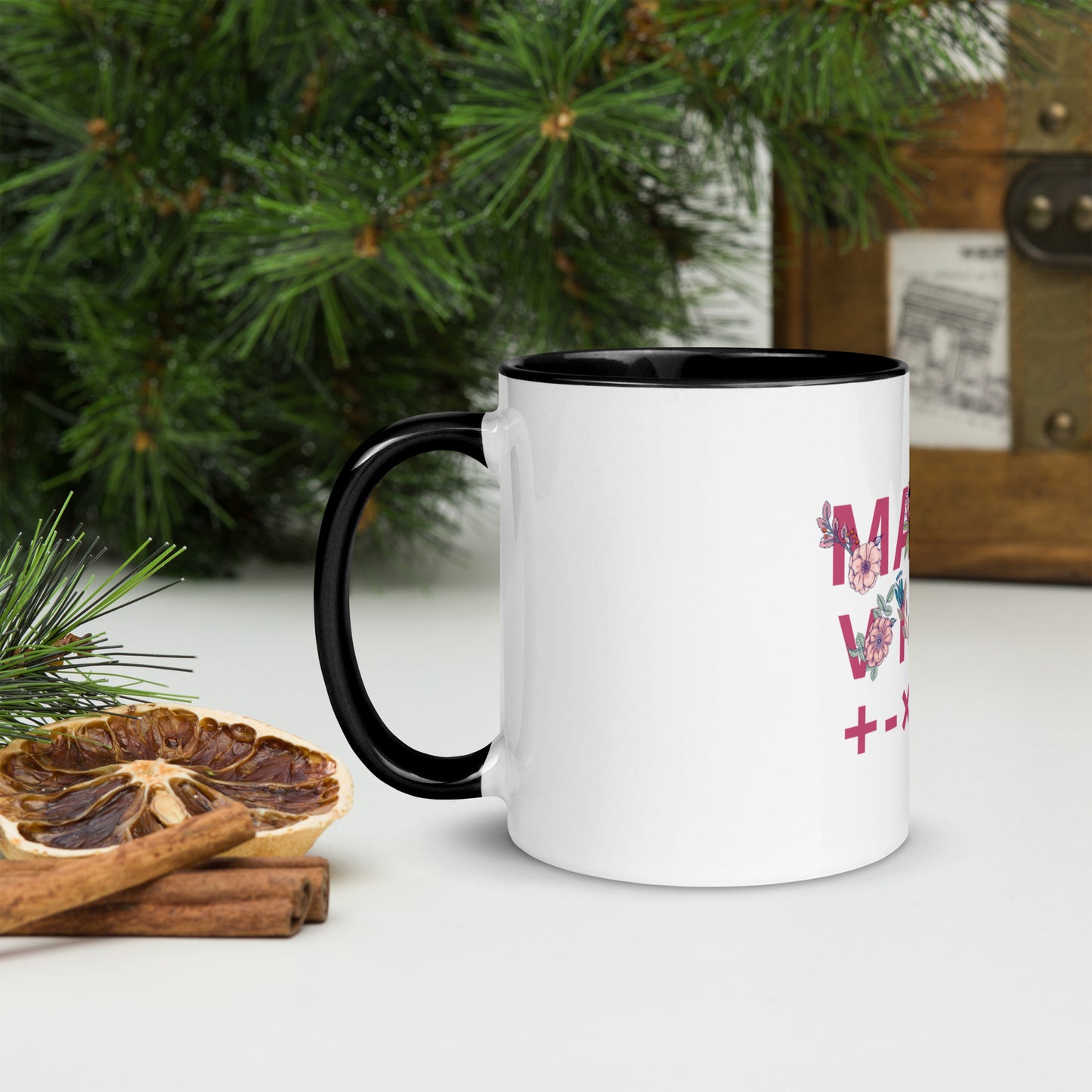 Math Vibe Mug with Color Inside