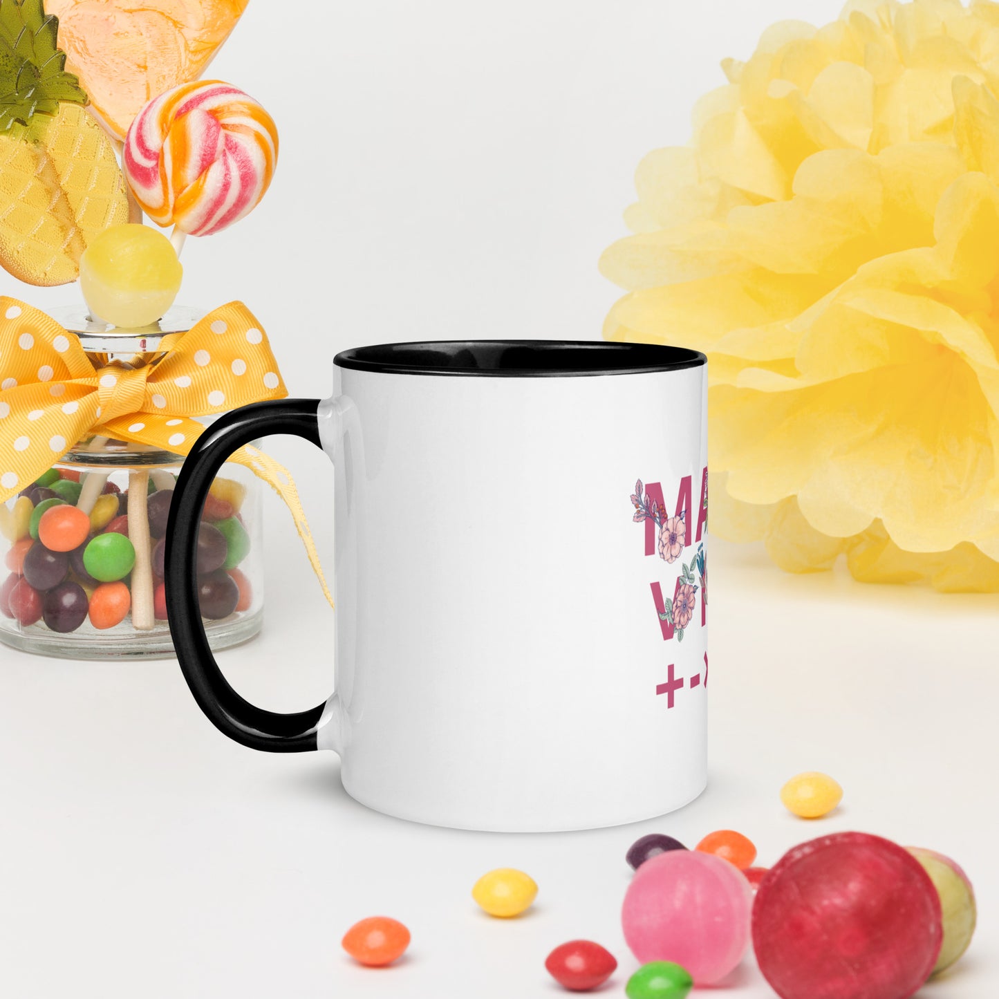 Math Vibe Mug with Color Inside