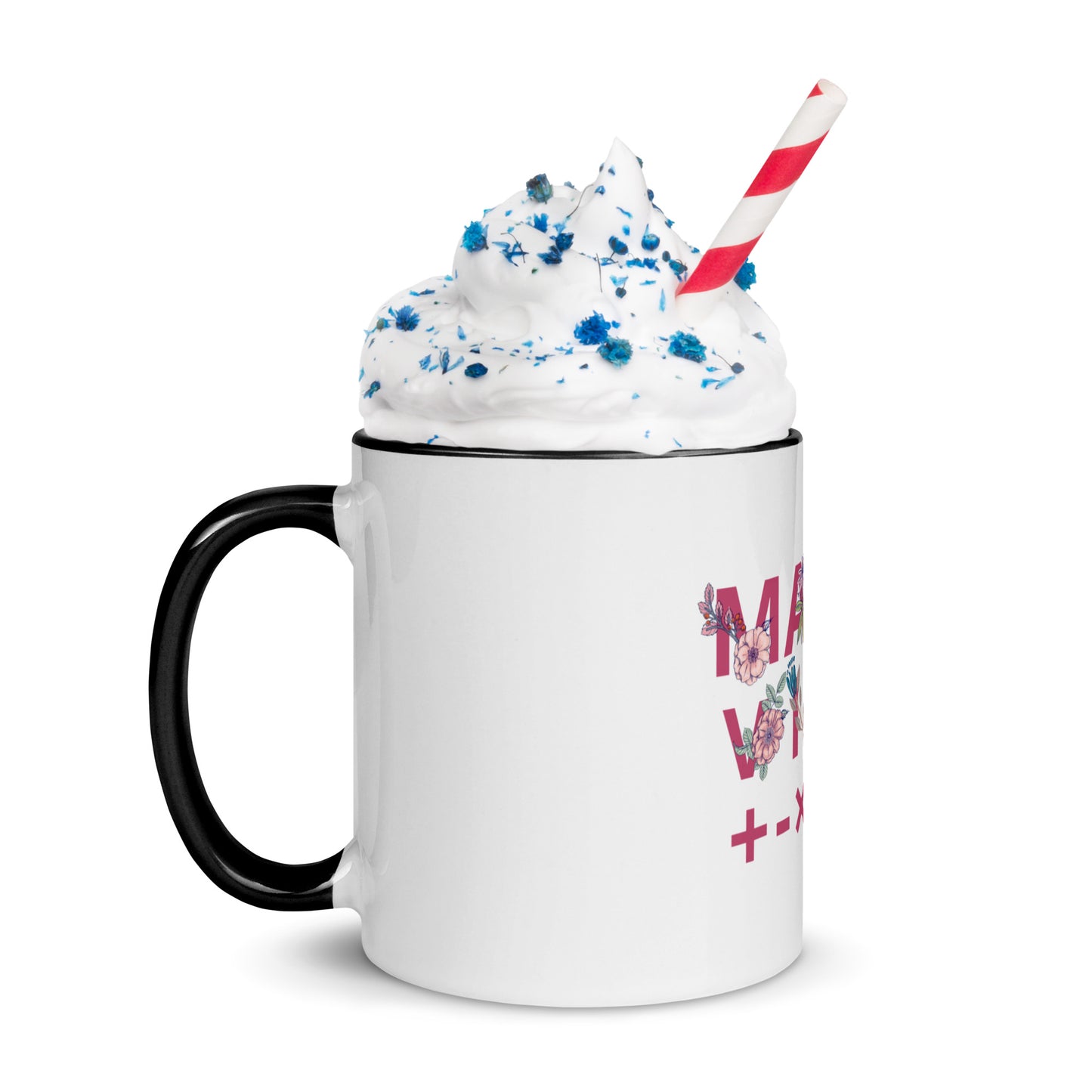Math Vibe Mug with Color Inside
