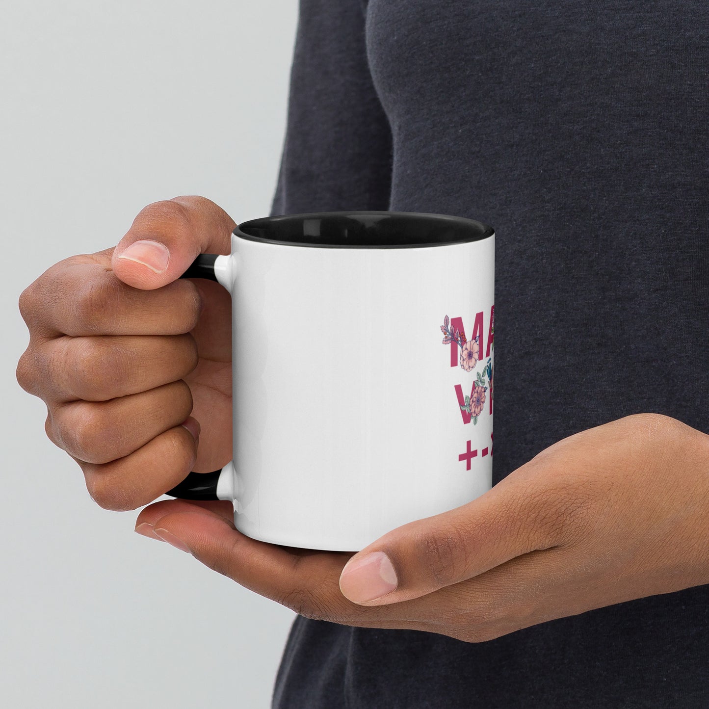 Math Vibe Mug with Color Inside