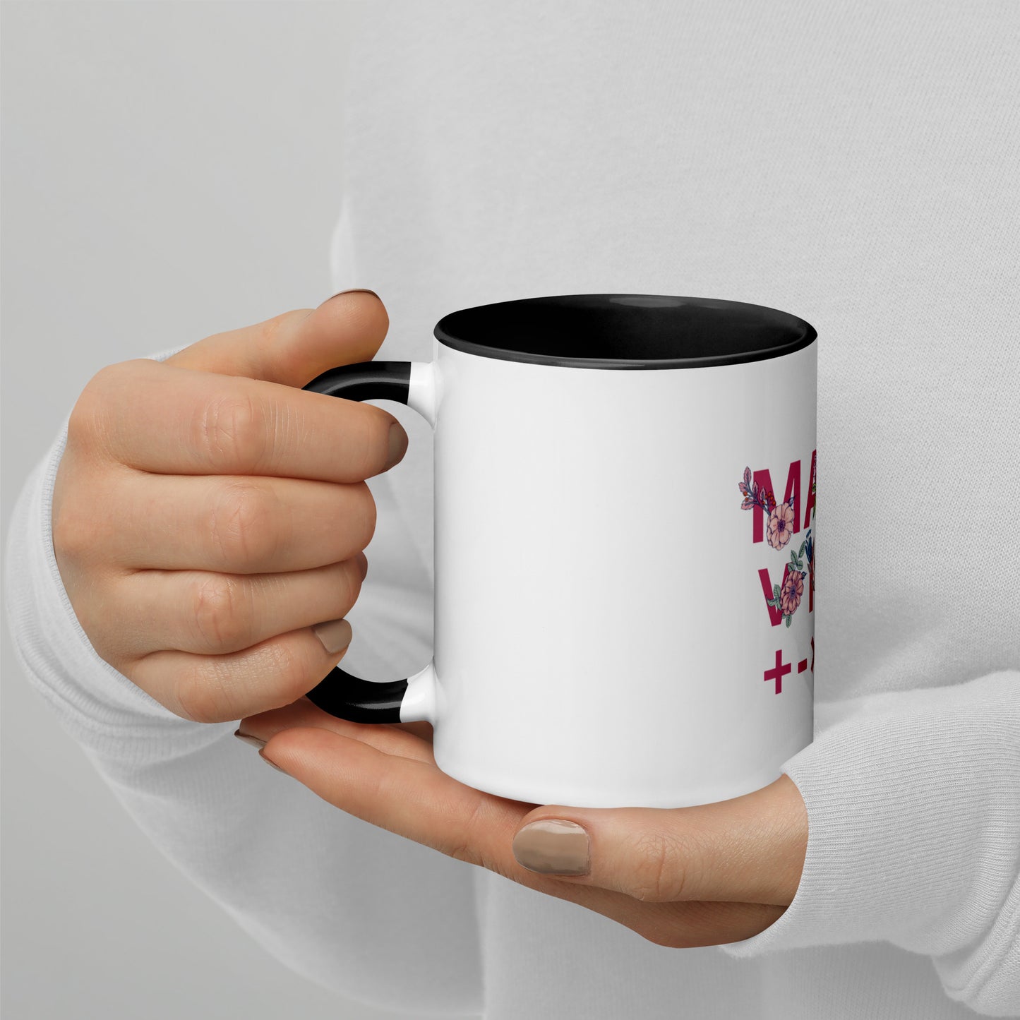 Math Vibe Mug with Color Inside
