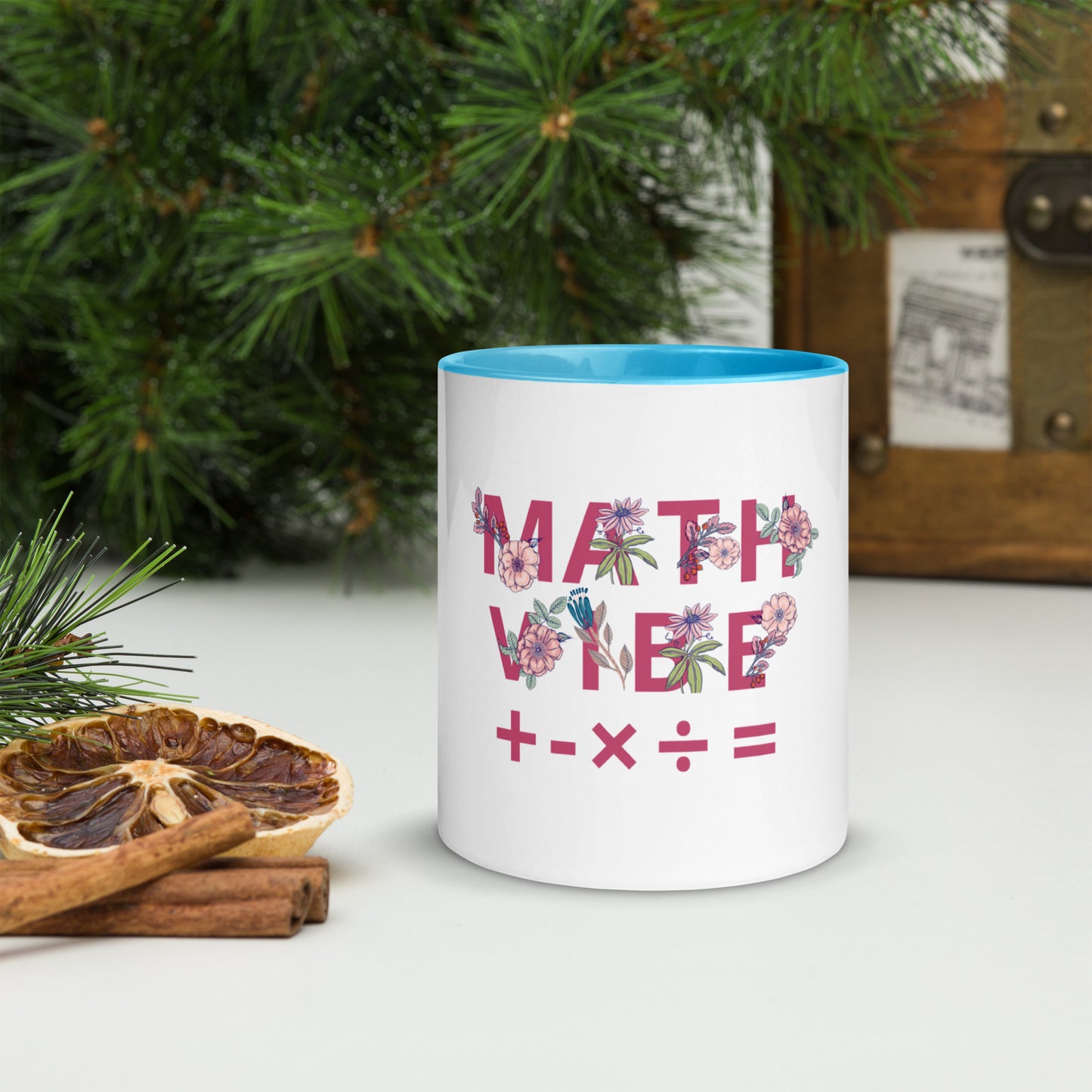 Math Vibe Mug with Color Inside