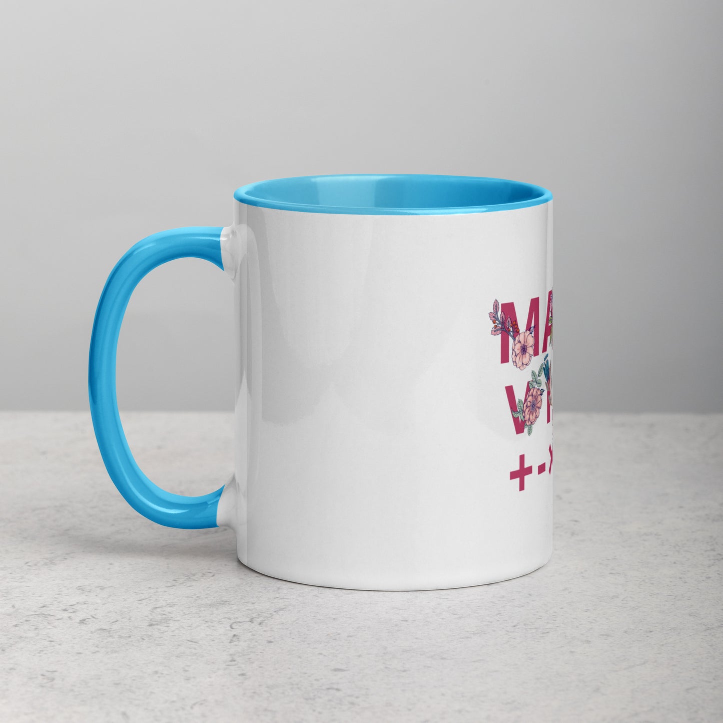 Math Vibe Mug with Color Inside