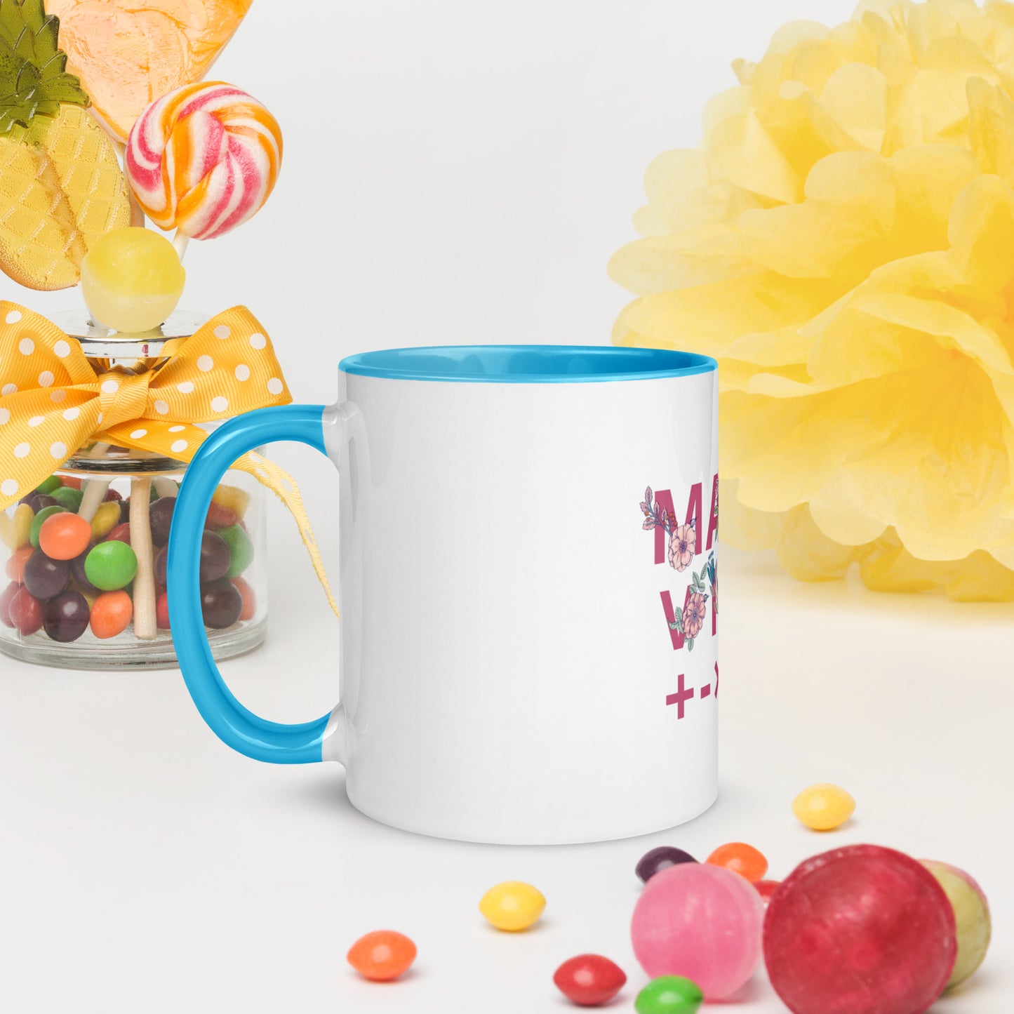 Math Vibe Mug with Color Inside