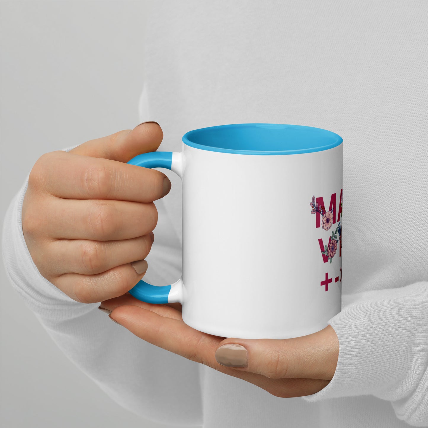 Math Vibe Mug with Color Inside
