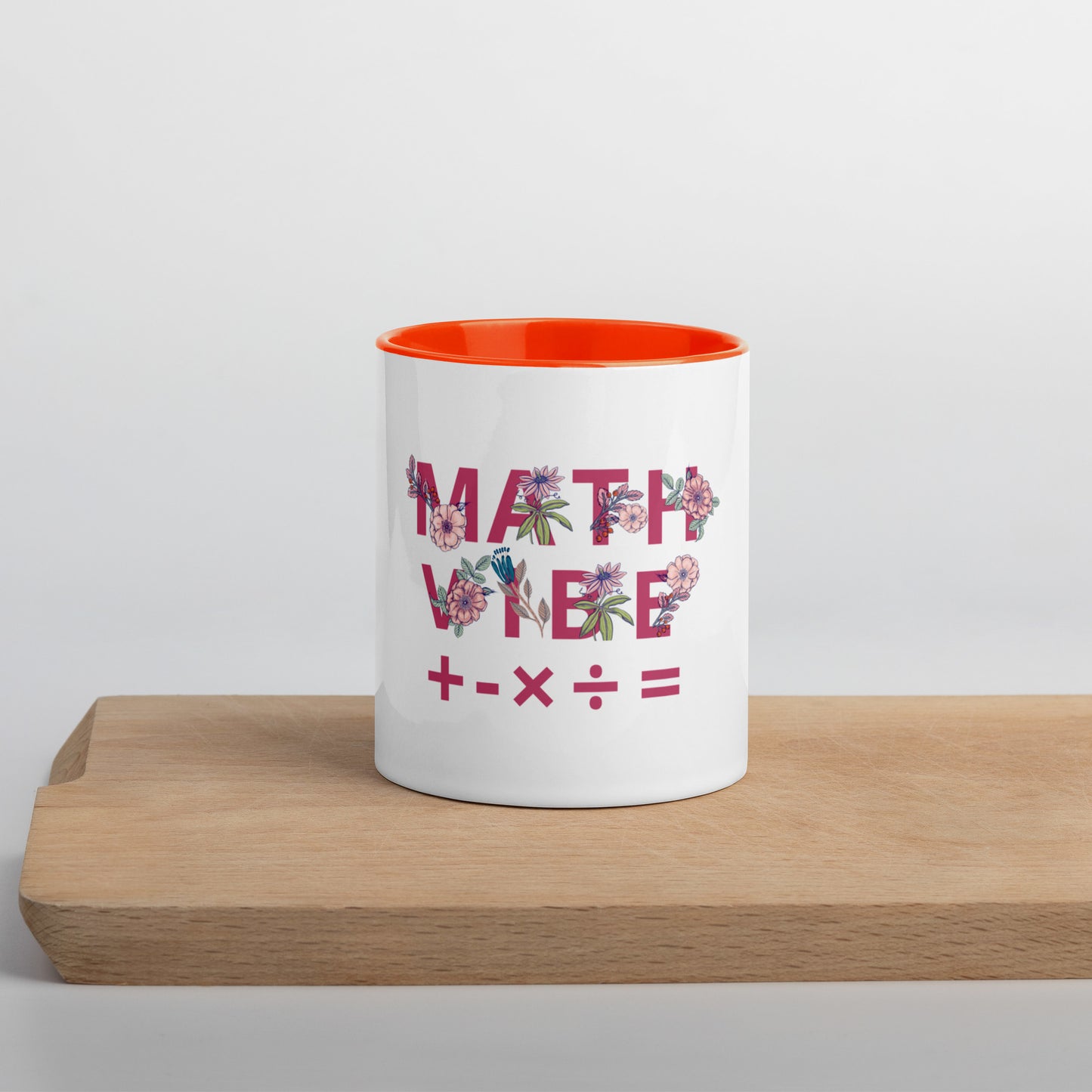 Math Vibe Mug with Color Inside