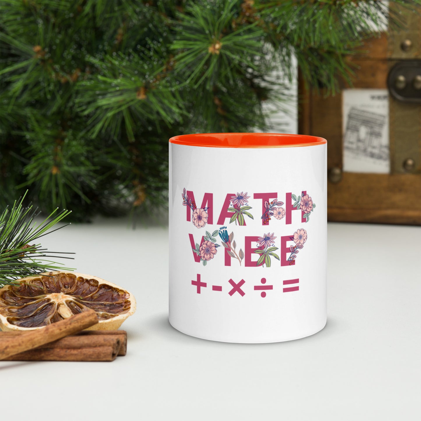 Math Vibe Mug with Color Inside