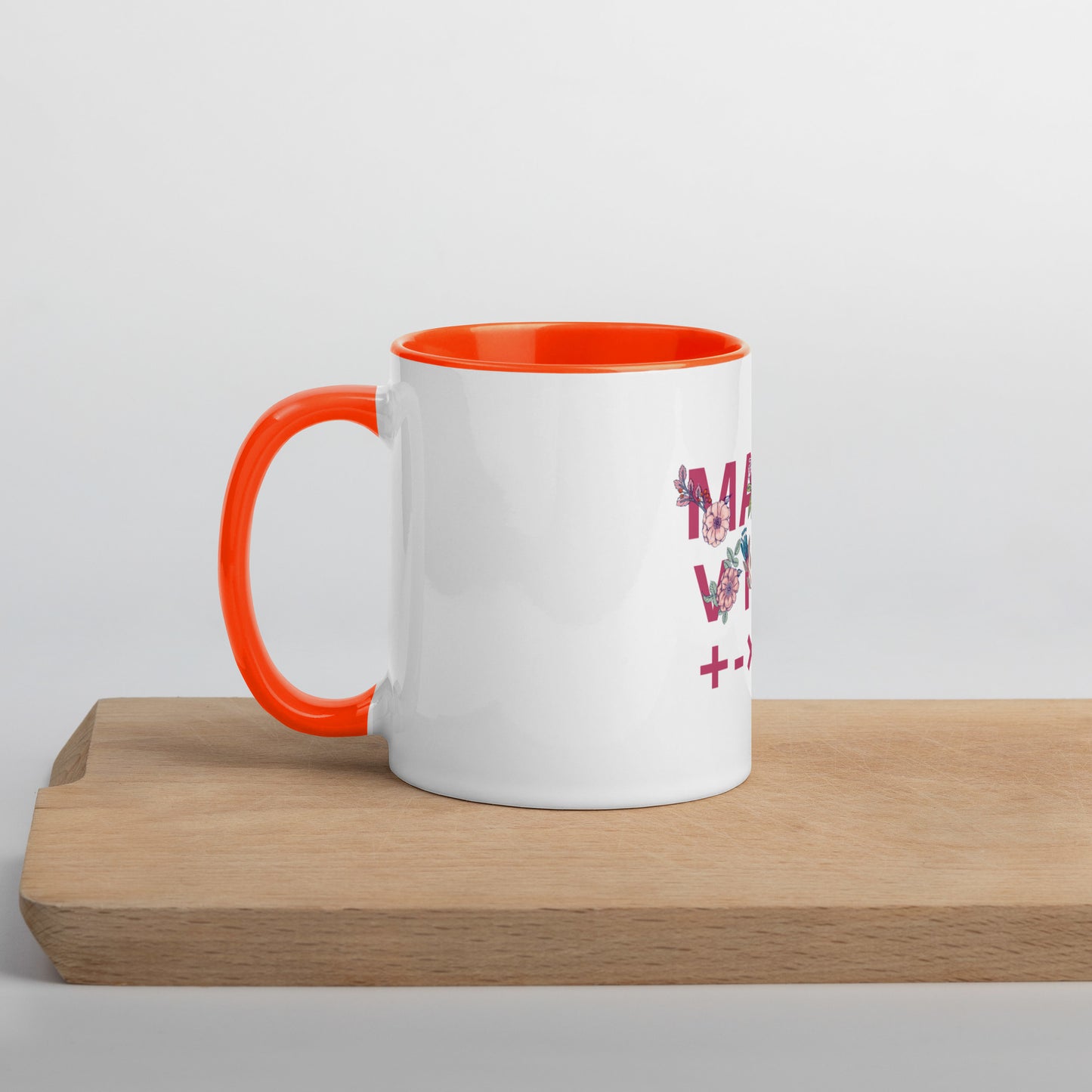 Math Vibe Mug with Color Inside