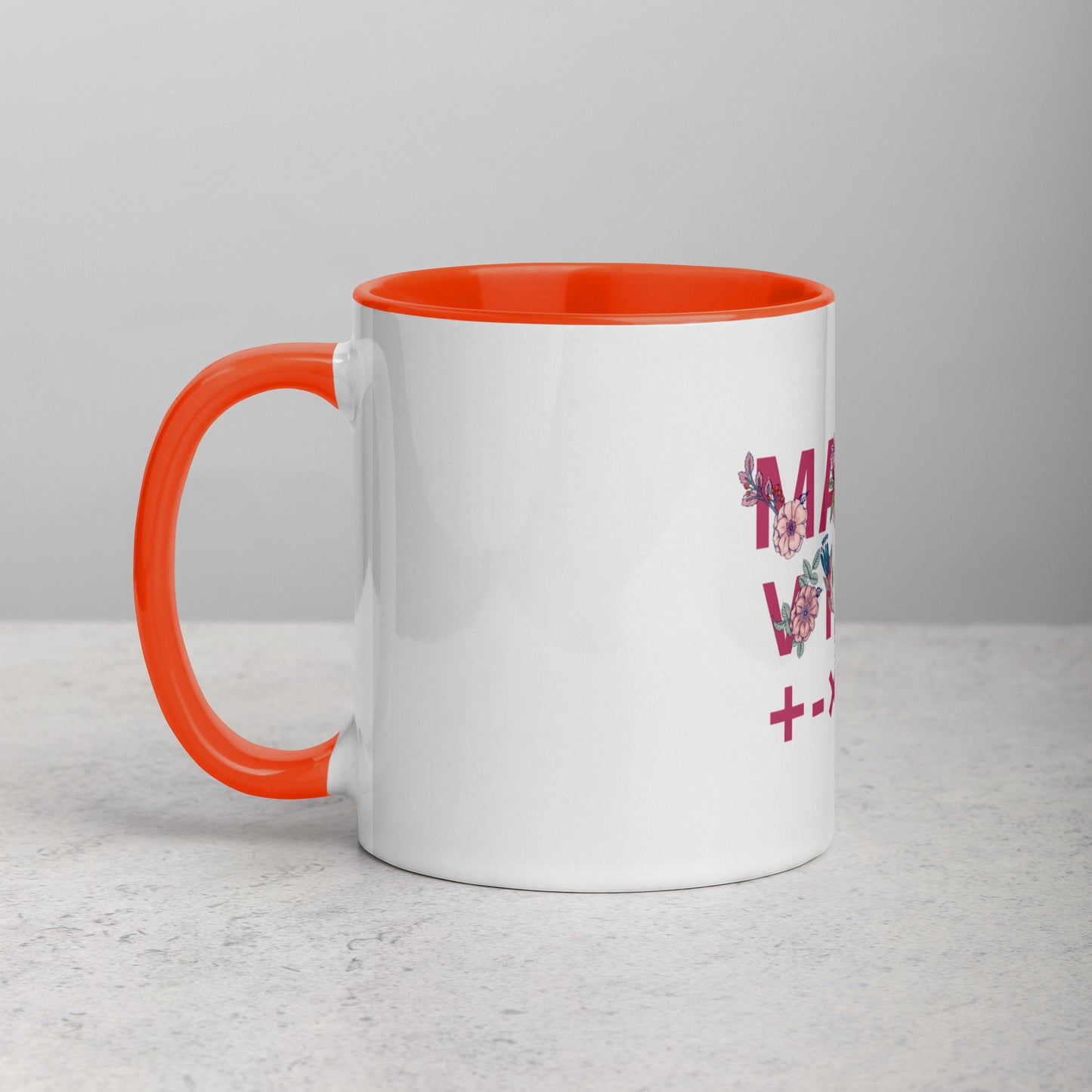 Math Vibe Mug with Color Inside