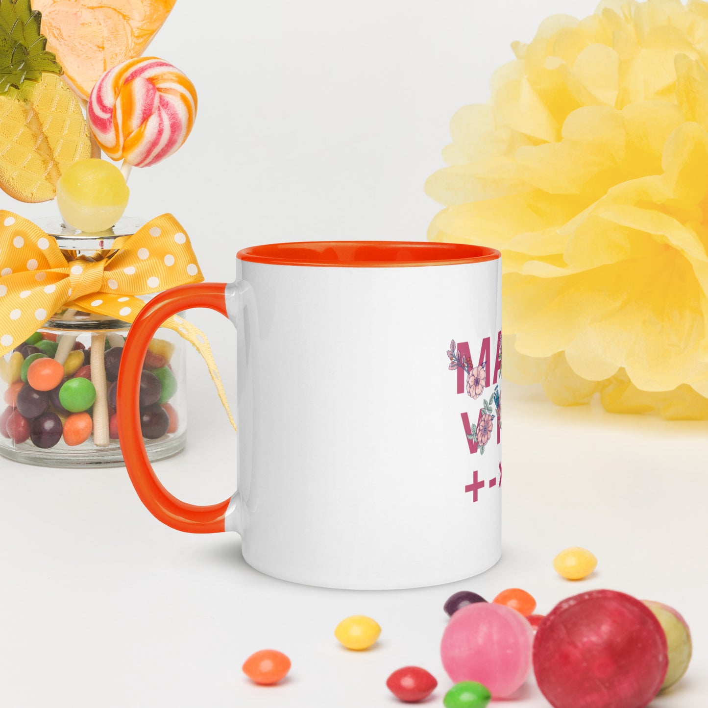 Math Vibe Mug with Color Inside