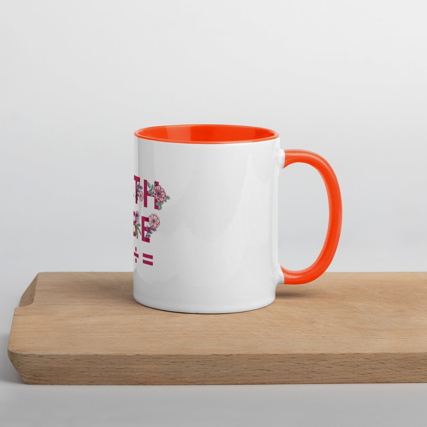 Math Vibe Mug with Color Inside