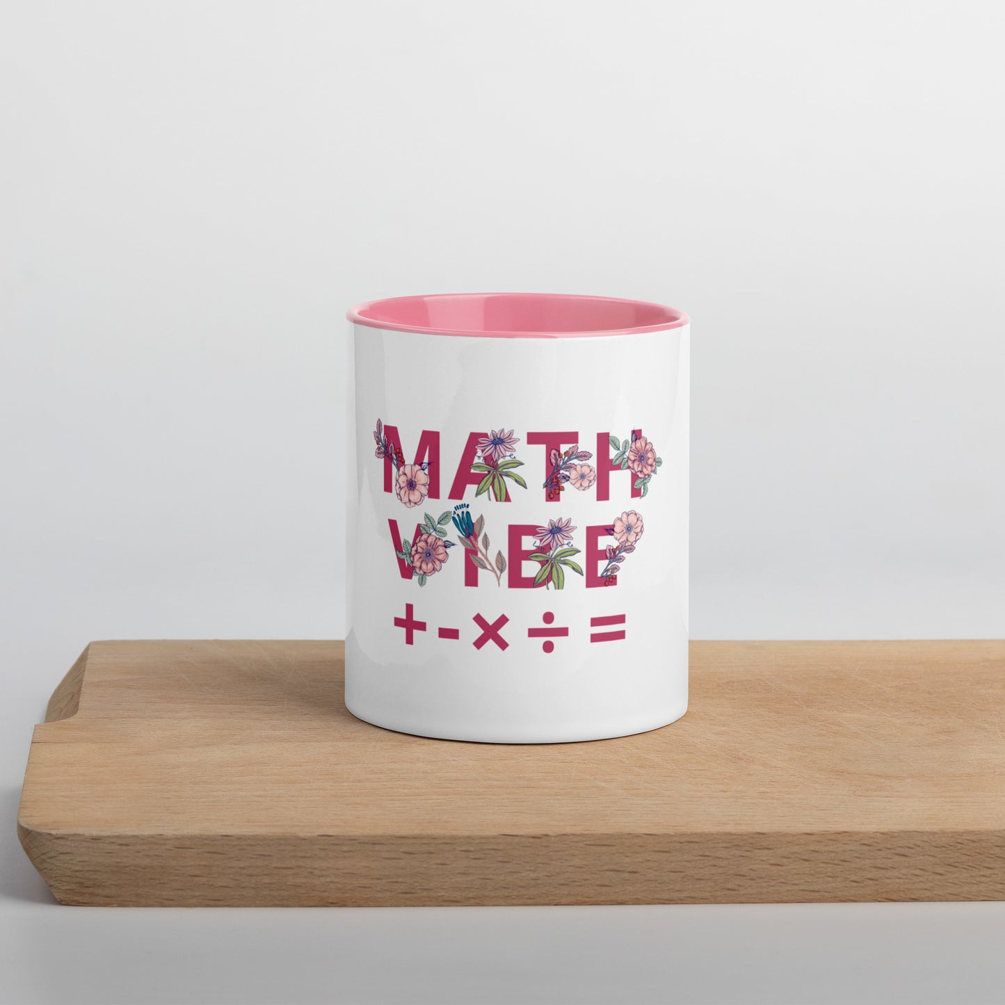 Math Vibe Mug with Color Inside