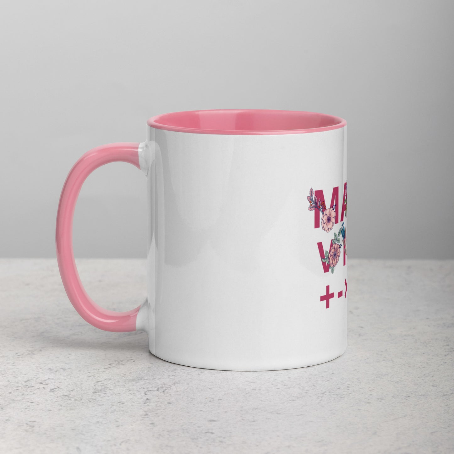 Math Vibe Mug with Color Inside
