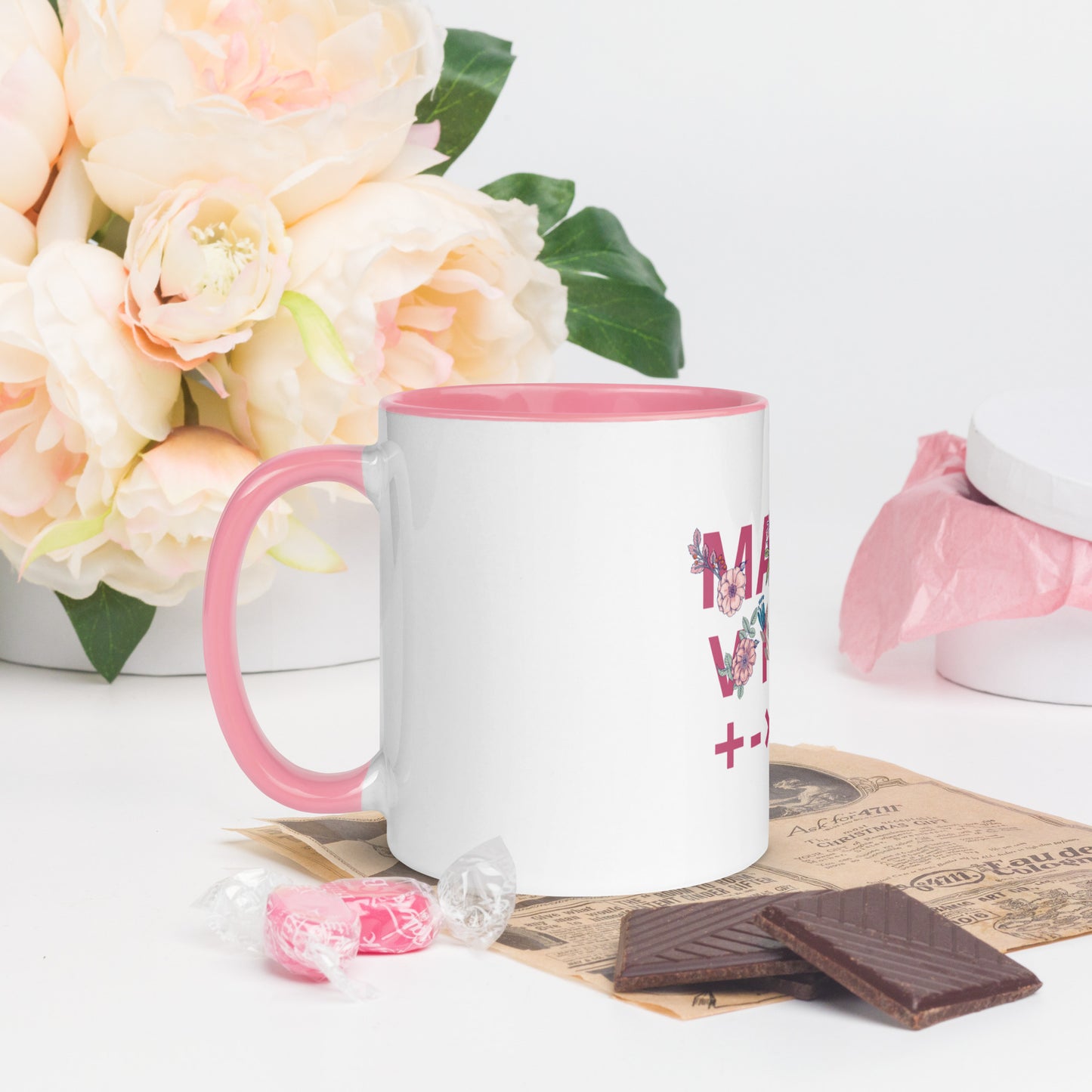 Math Vibe Mug with Color Inside