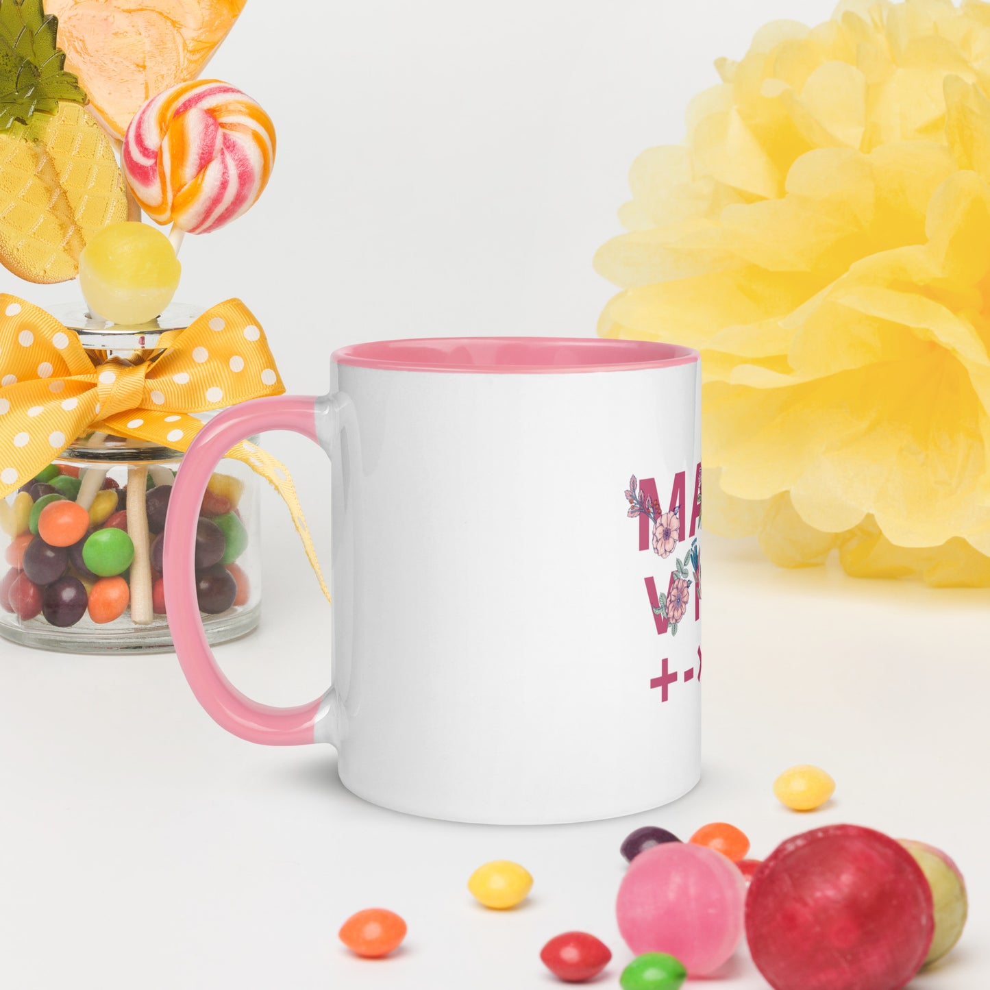 Math Vibe Mug with Color Inside