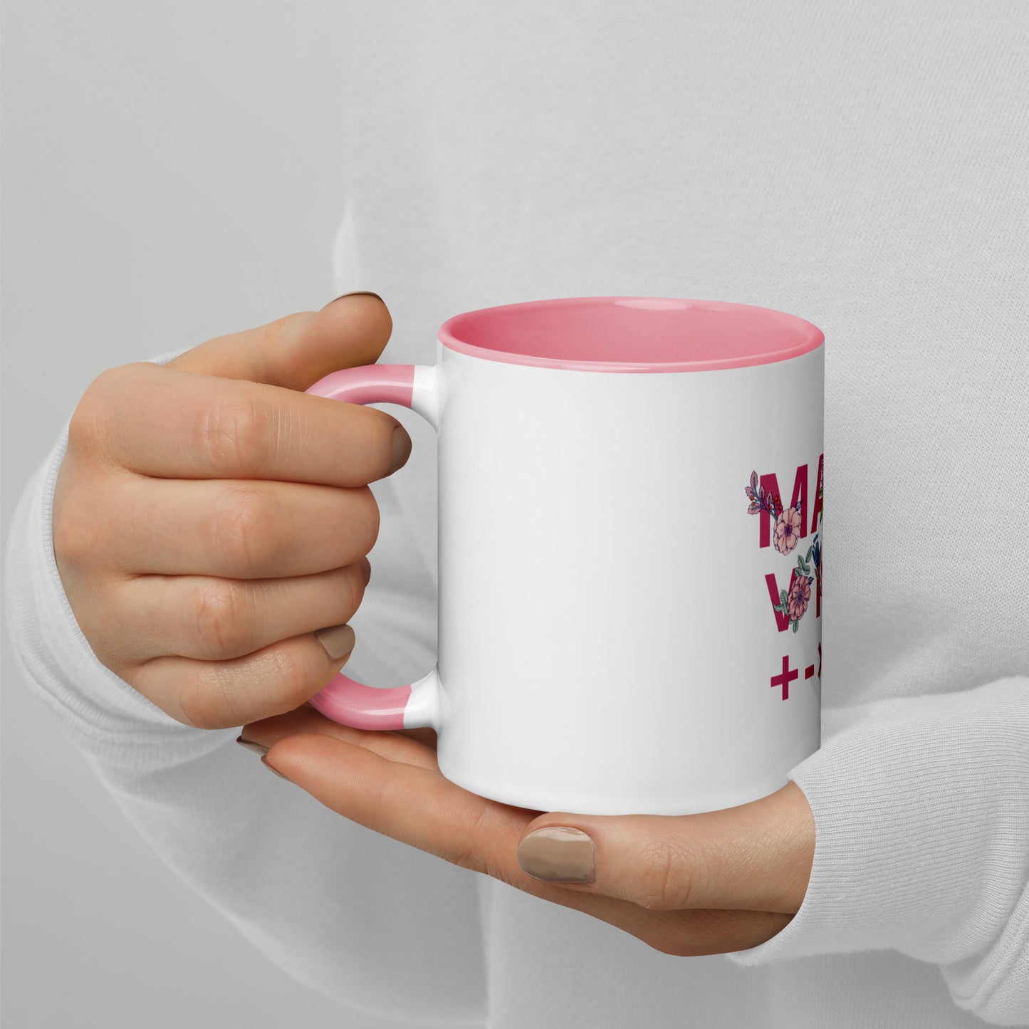 Math Vibe Mug with Color Inside