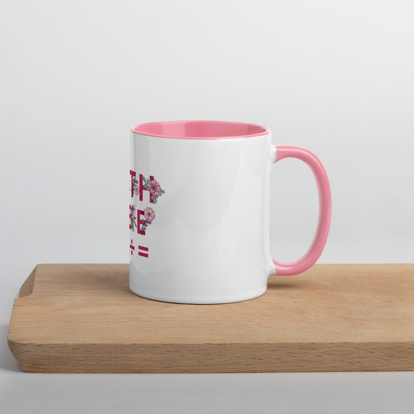 Math Vibe Mug with Color Inside