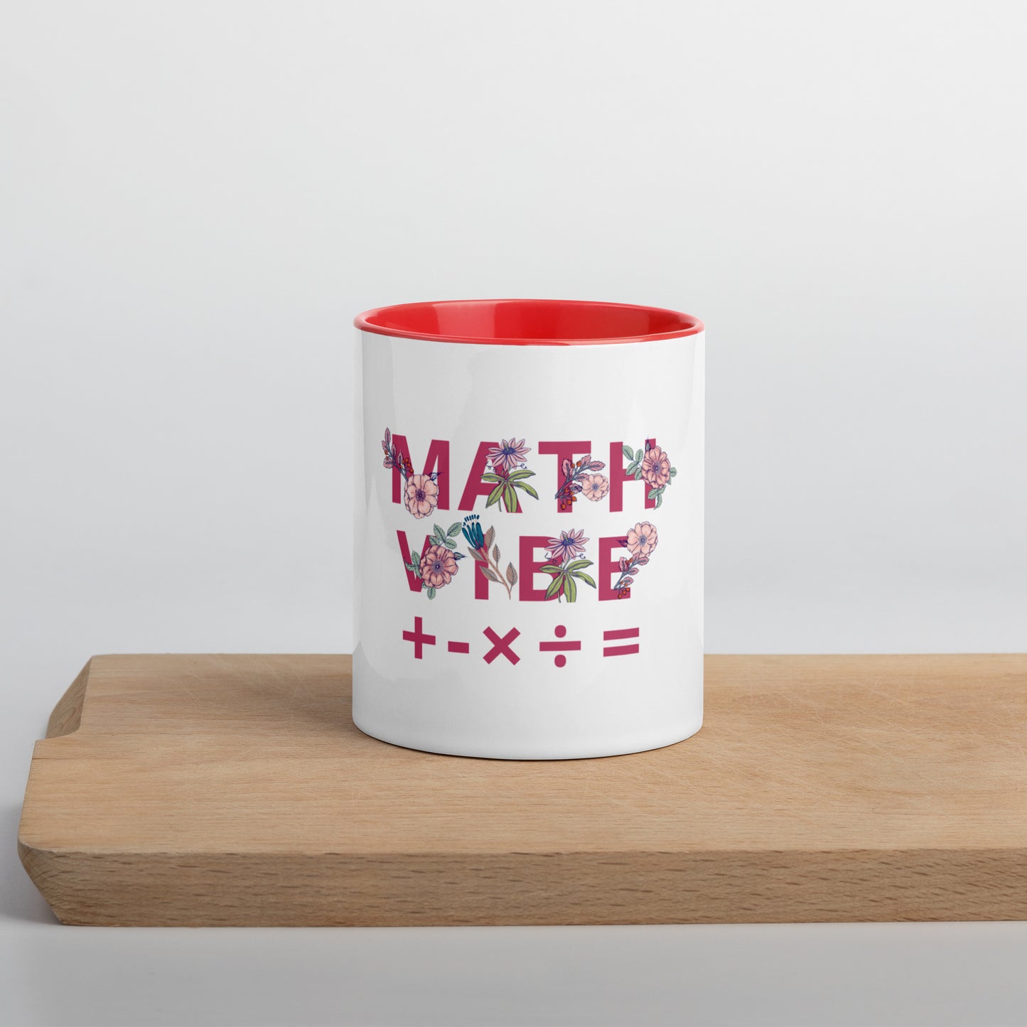 Math Vibe Mug with Color Inside
