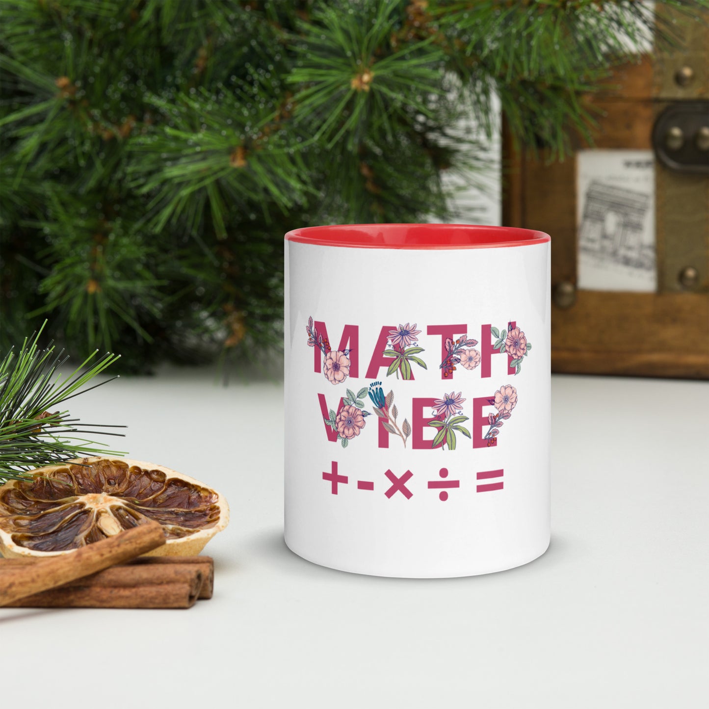 Math Vibe Mug with Color Inside