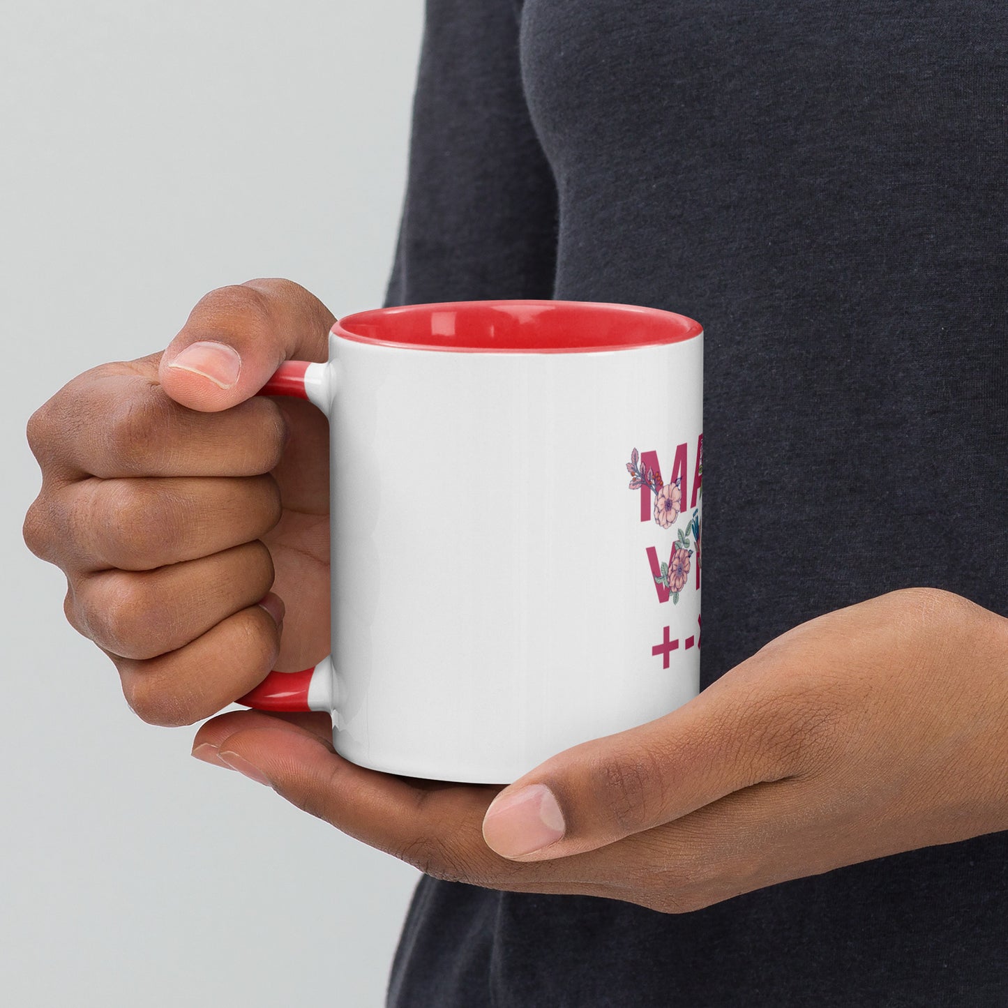 Math Vibe Mug with Color Inside