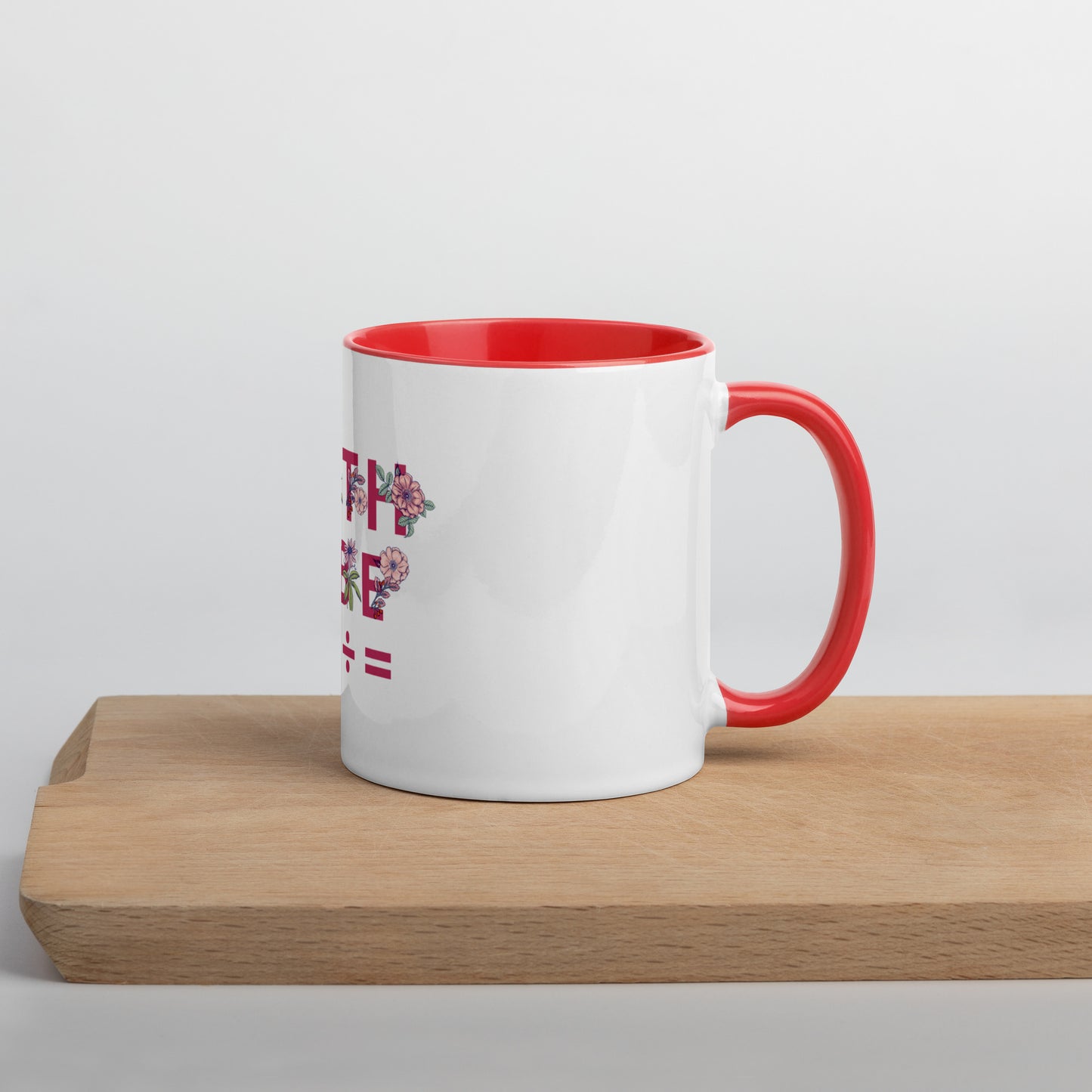 Math Vibe Mug with Color Inside