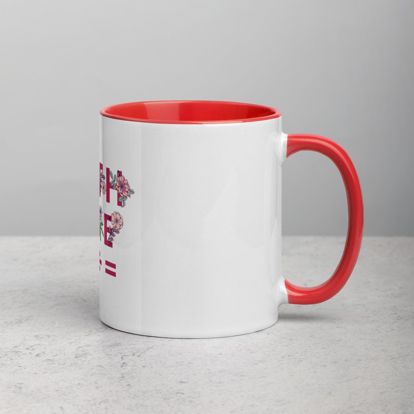 Math Vibe Mug with Color Inside
