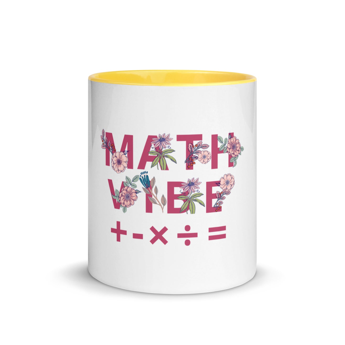 Math Vibe Mug with Color Inside