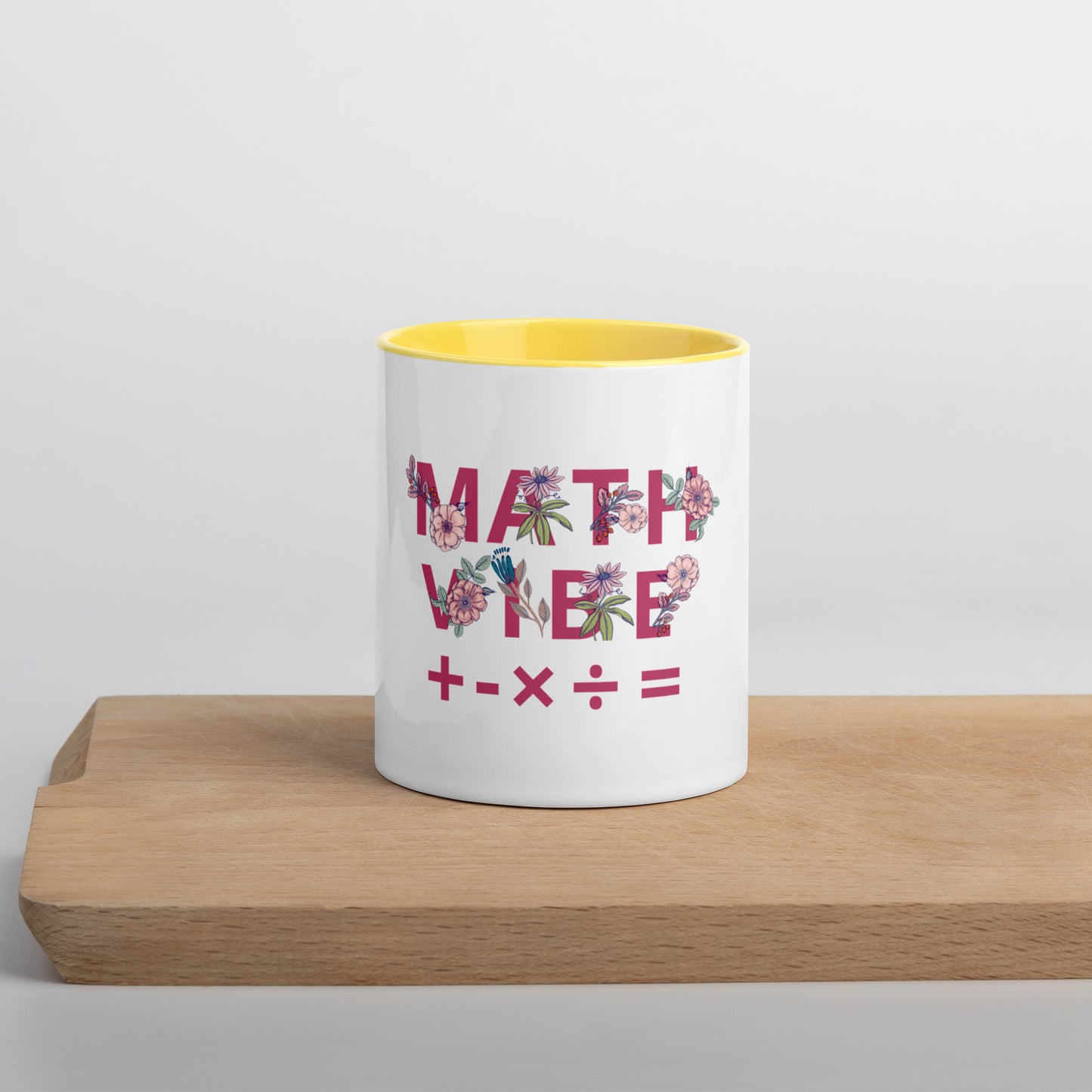 Math Vibe Mug with Color Inside