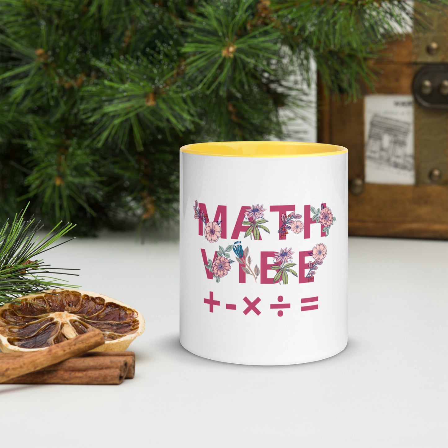 Math Vibe Mug with Color Inside