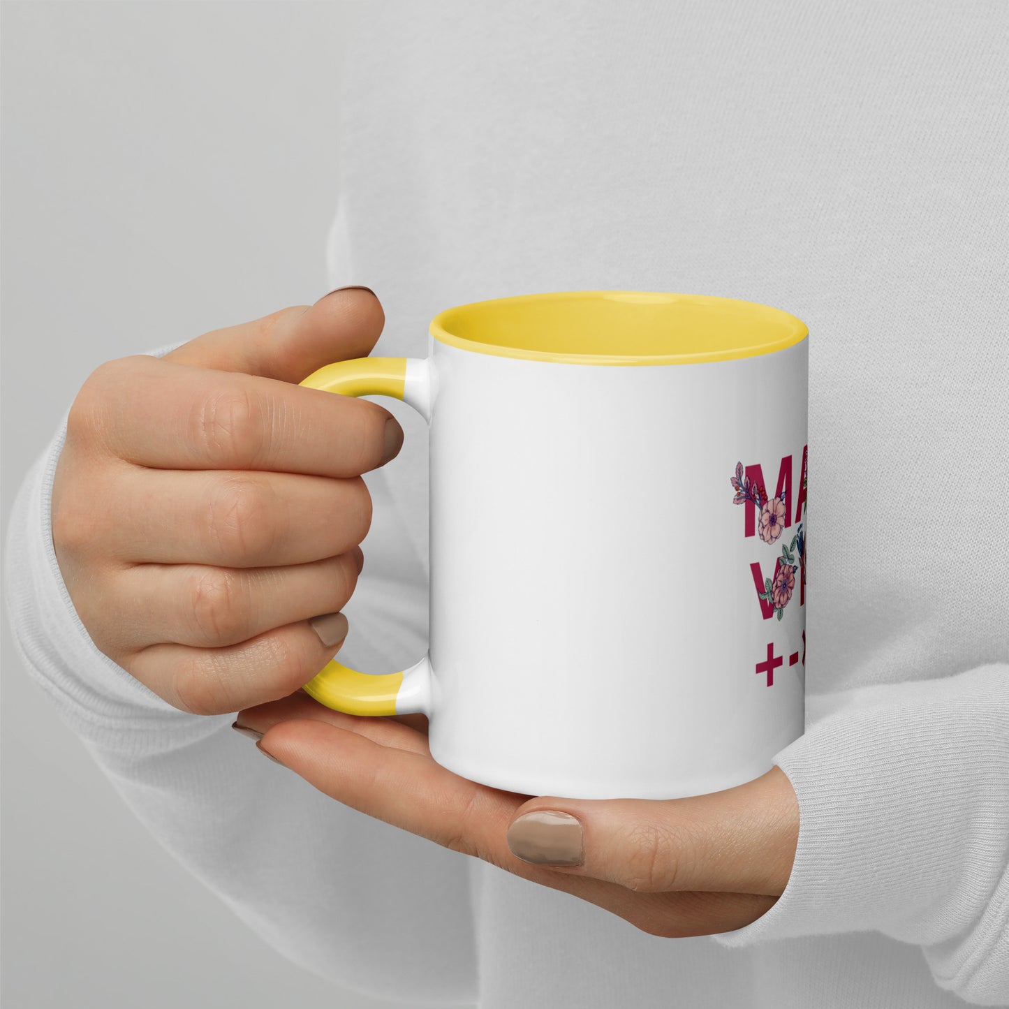Math Vibe Mug with Color Inside