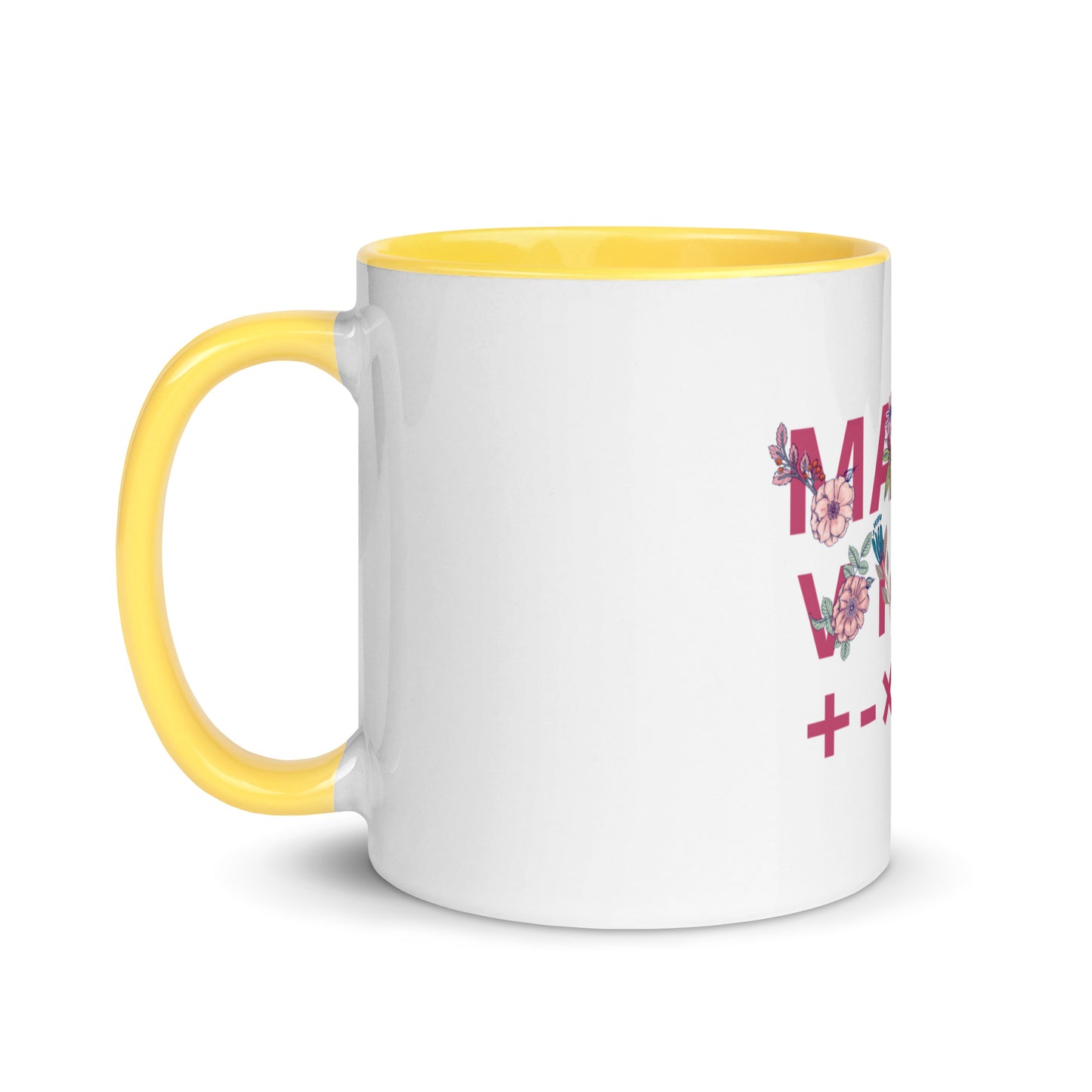 Math Vibe Mug with Color Inside