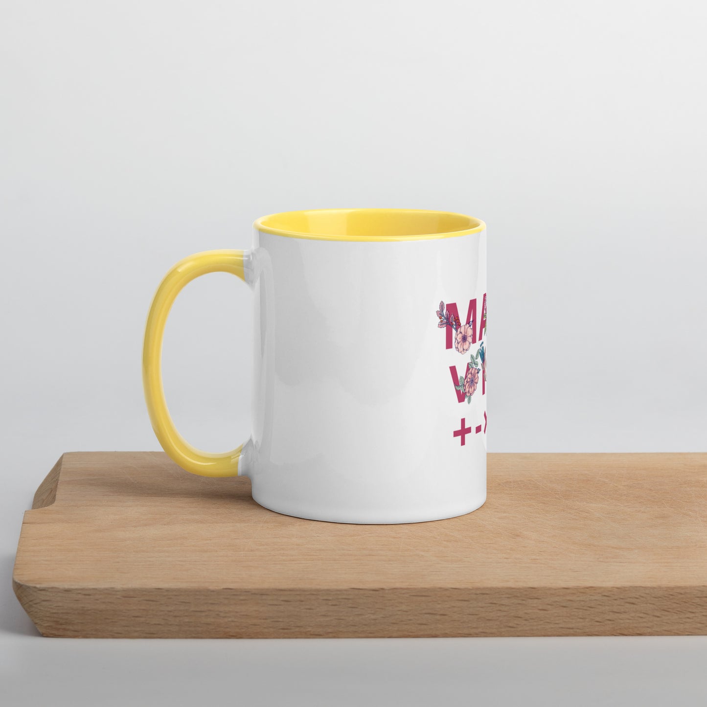 Math Vibe Mug with Color Inside
