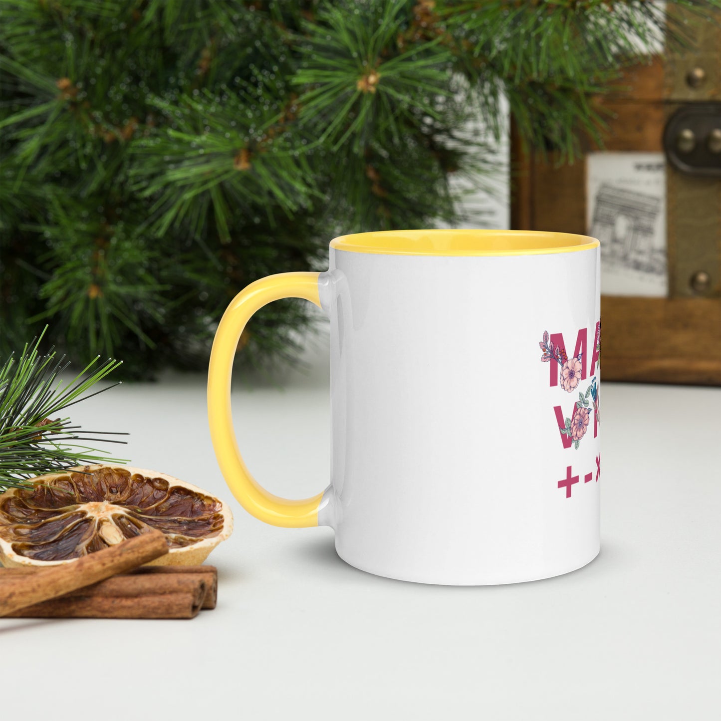 Math Vibe Mug with Color Inside