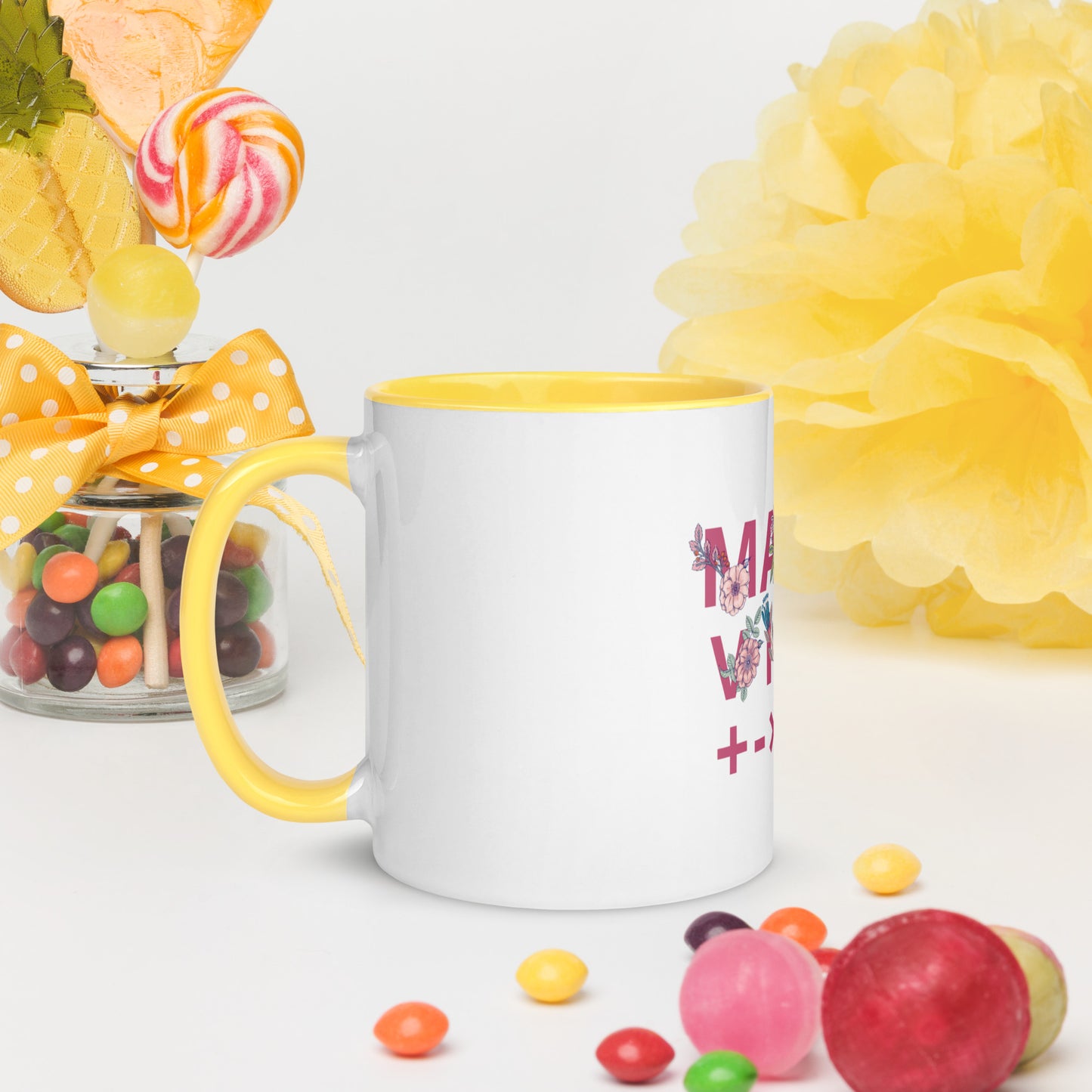 Math Vibe Mug with Color Inside