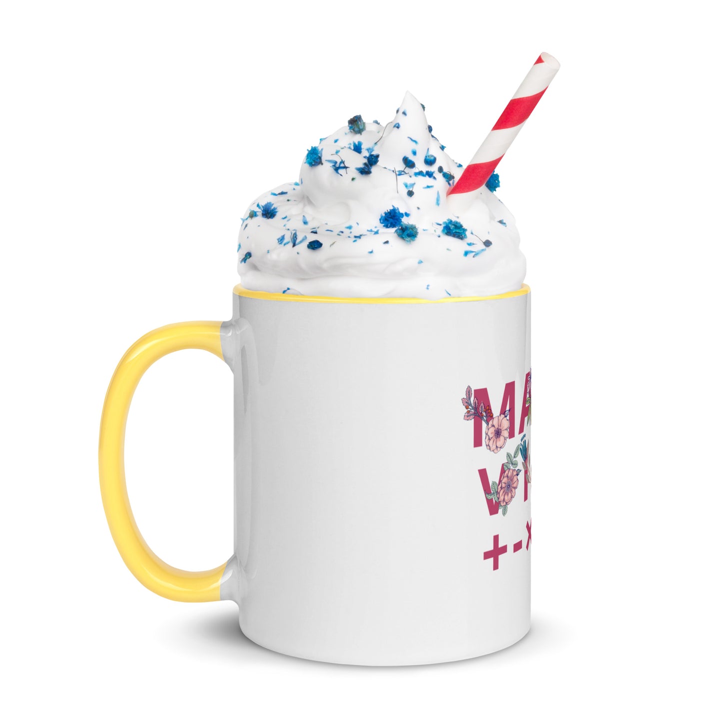 Math Vibe Mug with Color Inside
