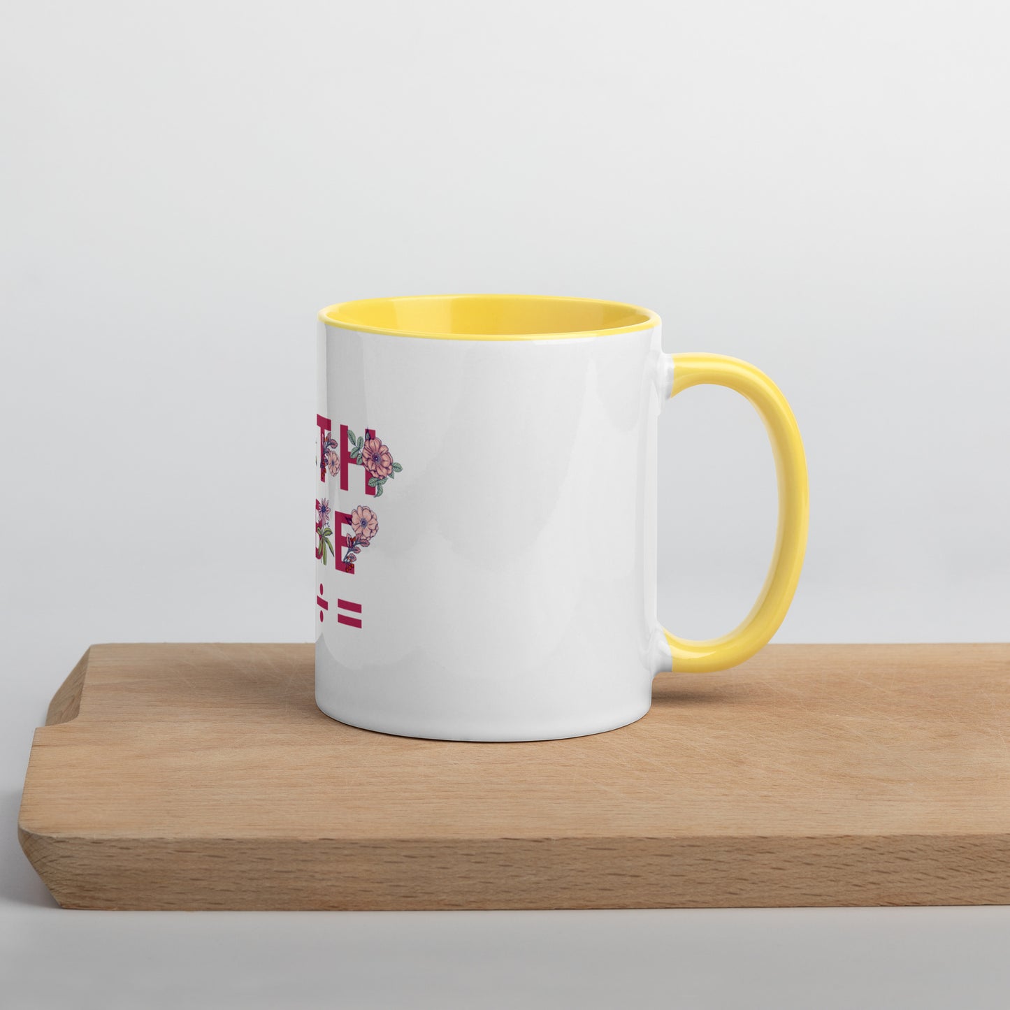 Math Vibe Mug with Color Inside